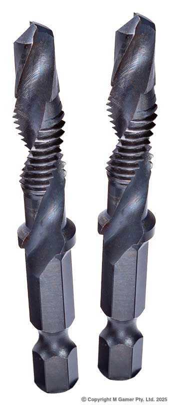 M8 x 1.25 Drill Tap & Deburring Bits